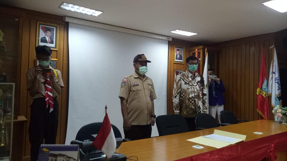 Peralihan Kepengurusan OSIS Terbaru Periode Tahun 2020/2021 – SMKN 8 Jakarta