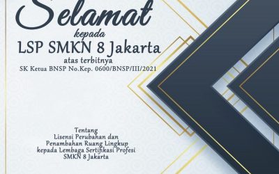 Penambahan Ruang Lingkup Bisnis Daring dan Pemasaran (BDP) – LSP SMKN 8 Jakarta