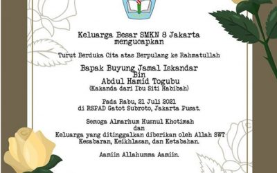 Berita Duka Cita Tuk Bapak Buyung Jamal Iskandar – Kakanda dari Ibu Siti Habibah