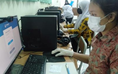 Gladi Bersih Asesmen Nasional Berbasis Komputer (ANBK) SMKN 8 Jakarta Tahun 2021