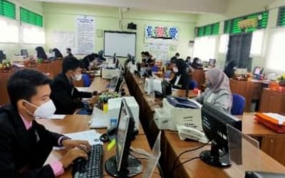 Uji Sertifikasi Peserta Didik SMKN 8 Jakarta Kelas XI dan XII OTKP Tahun Pelajaran 2021/2022