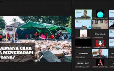 Pelatihan Penanggulangan Bencana -OSIS SMKN 8 Jakarta