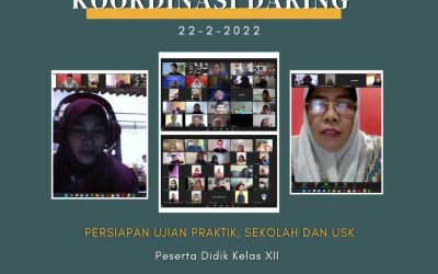 Kordinasi Daring-Persiapan Ujian Praktik_Sekolah dan USK, Try Out dari Universitas Gunadarma