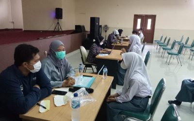 Tracking/ Pelacakan melalui Test PCR/SWAB di SMKN 8 Jakarta
