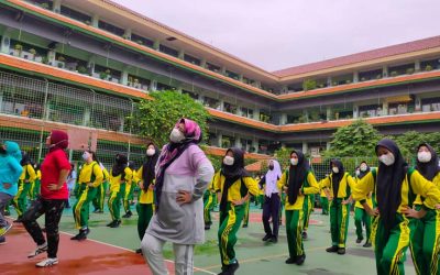Senam Jum’at Sehat – SMKN 8 Jakarta