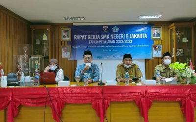 Rapat Kerja SMKN 8 Jakarta Tahun Ajaran 2022/2023