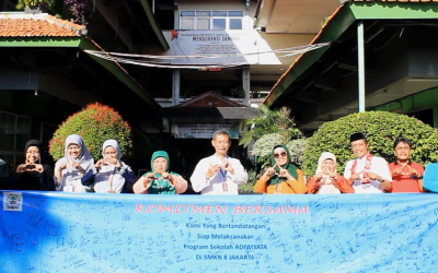 Penetapan Sekolah Adiwitaya Tingkat Kota Jakarta Selatan 2023