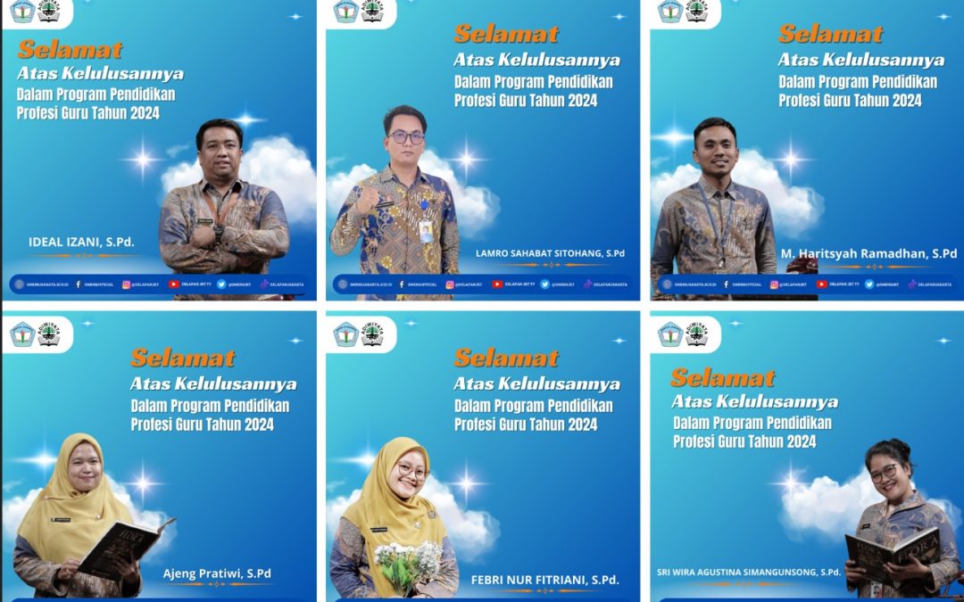 Enam Guru SMK Negeri 8 Jakarta Lulus PPG 2024, Siap Tingkatkan Kualitas Pendidikan
