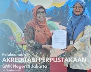Akreditasi Perpustakaan SMKN 8 Jakarta